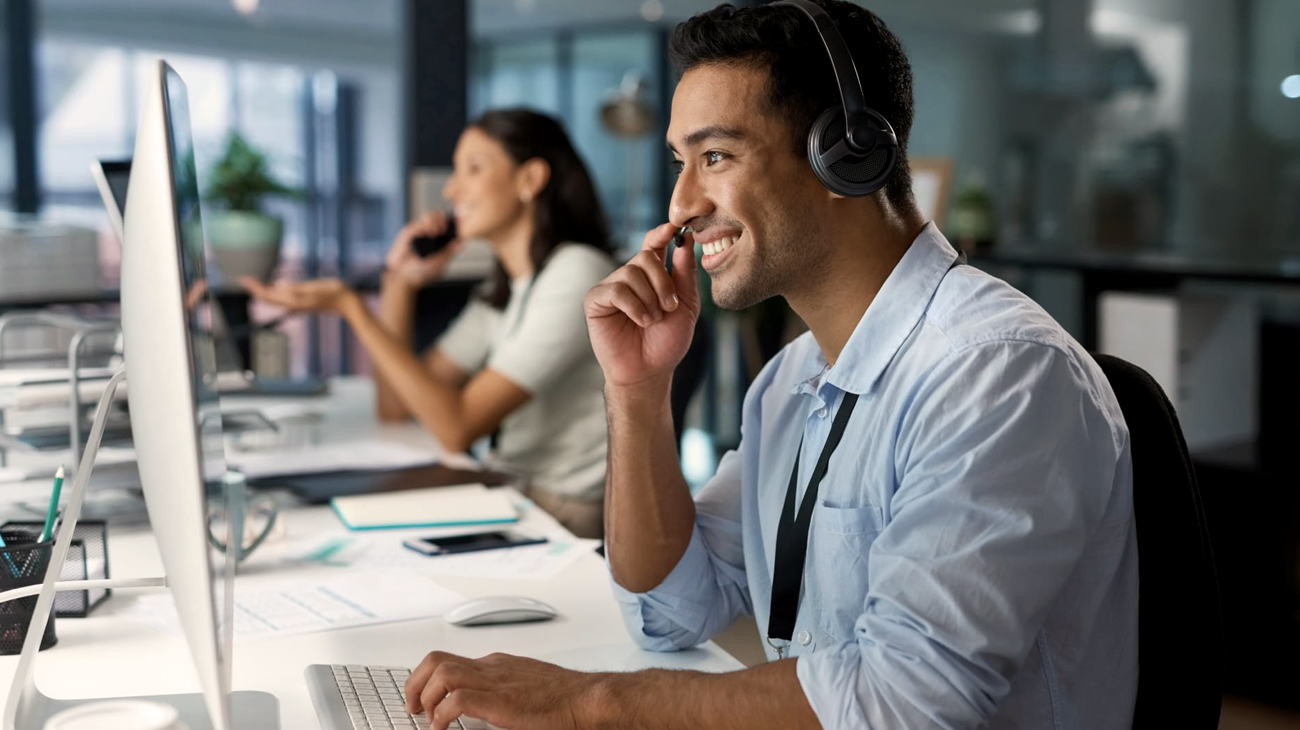 What is a call center agent?