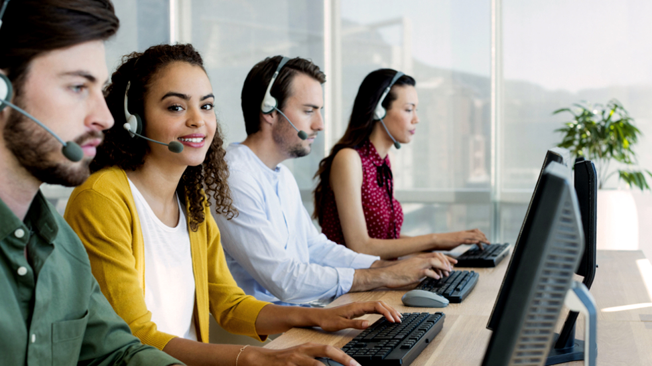 What is the difference between a call center and IVR